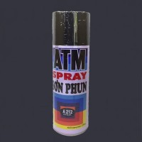 Sơn Xịt ATM A212 Màu Đen Mờ