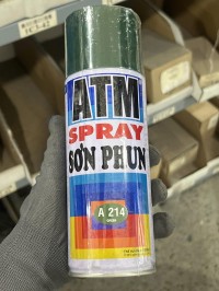 Sơn Xịt ATM A214 Màu Xanh Lá