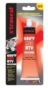 Keo tạo ron gioăng chịu nhiệt Xtraseal 650F Red RTV Silicone Dạng Tuýp 32gr Đỏ Chính Hãng