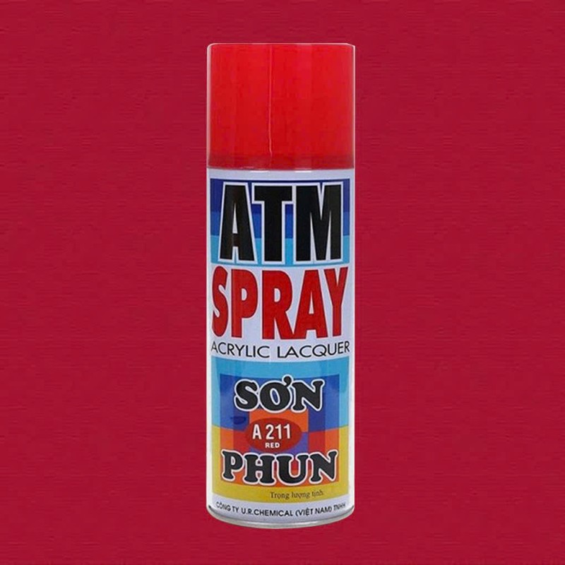  Xịt ATM A211 Màu Đỏ