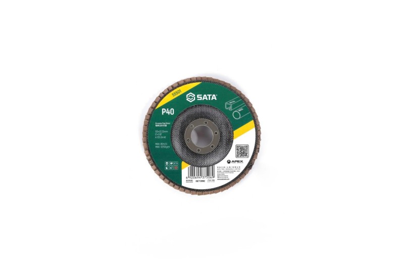 Nhám Xếp Zirconia Cao Cấp 125×P40×22.23mm Sata 55501