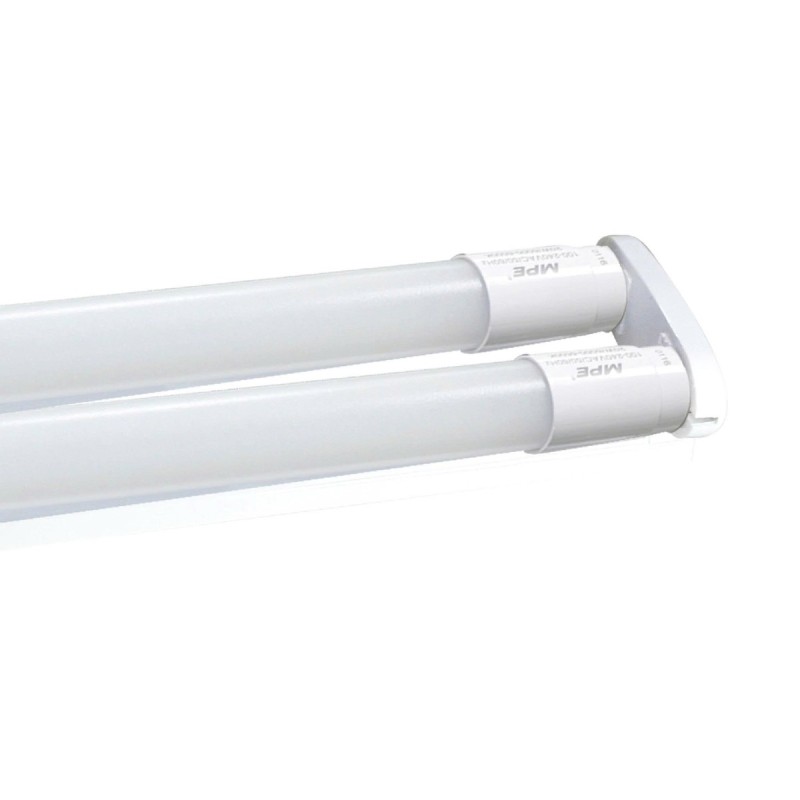 Bộ máng LED Tube thuỷ tinh 2x9W 0.6m ánh sáng trắng MGT8-210T
