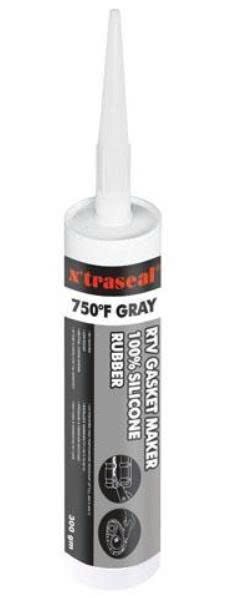 Keo tạo ron gioăng chịu nhiệt X’traseal 750F Gray RTV Silicone 85g Chính Hãng
