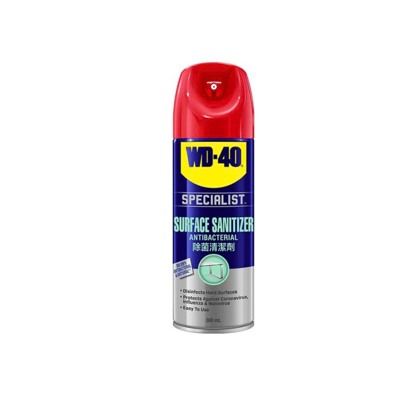 Thùng 12 Chai Xịt Khử Khuẩn Bề Mặt 360 ml WD 40 Surface Sanitizer