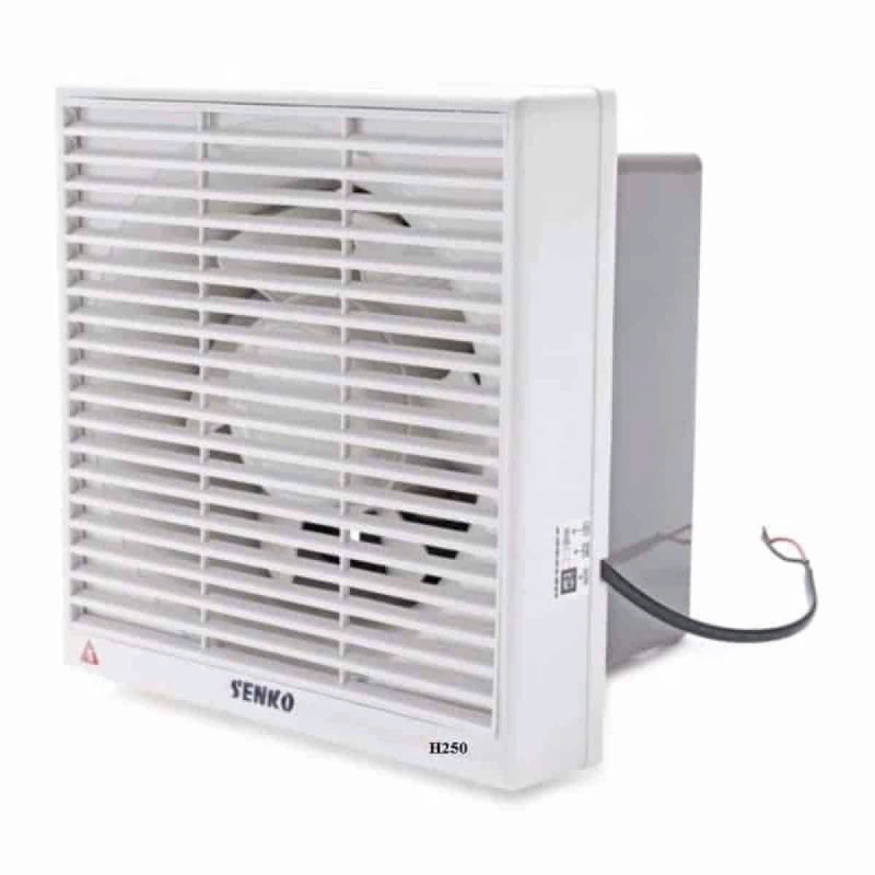 Quạt Hút Thông Gió Âm Tường Senko H250 / H200 / H150 / H100 - Hàng Chính Hãng - Bảo Hành 24 Tháng