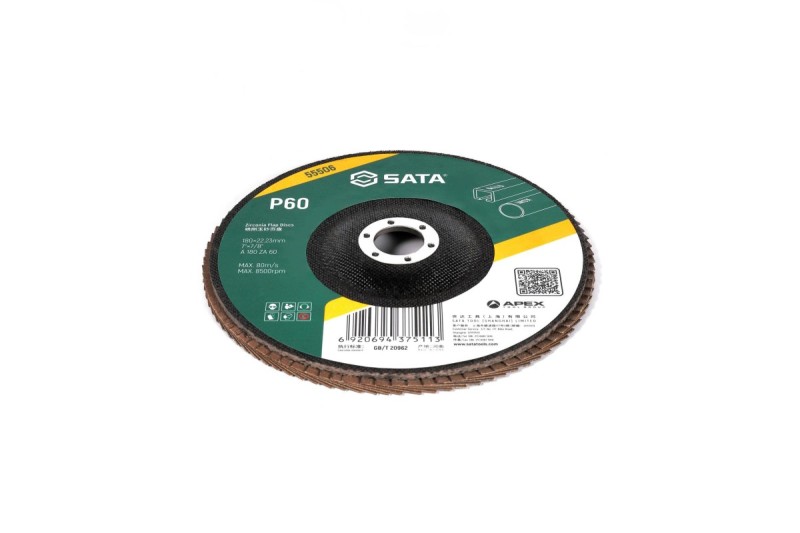 Nhám Xếp Zirconia Cao Cấp 180×P60×22.23mm Sata 55506