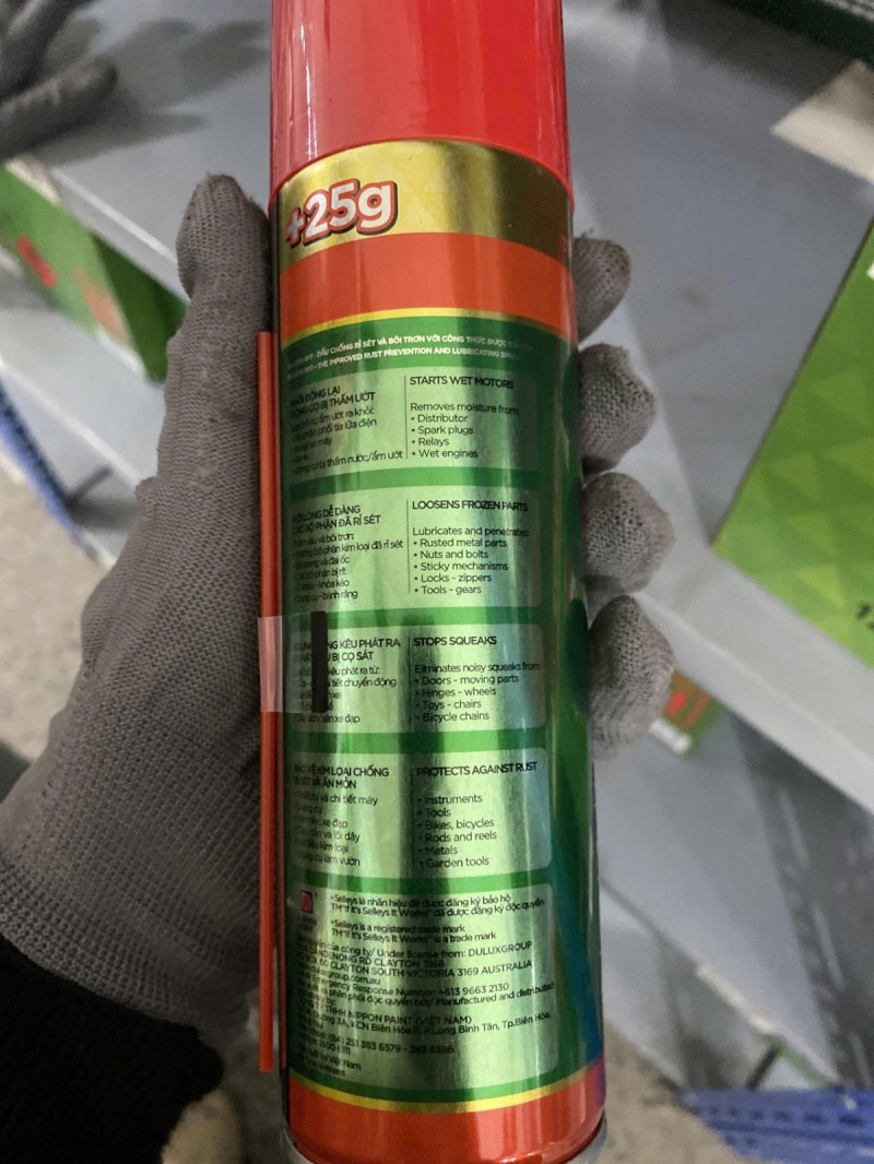 Thùng 12 Chai Dầu Chống Rỉ Sét Selleys RP7 (175g)