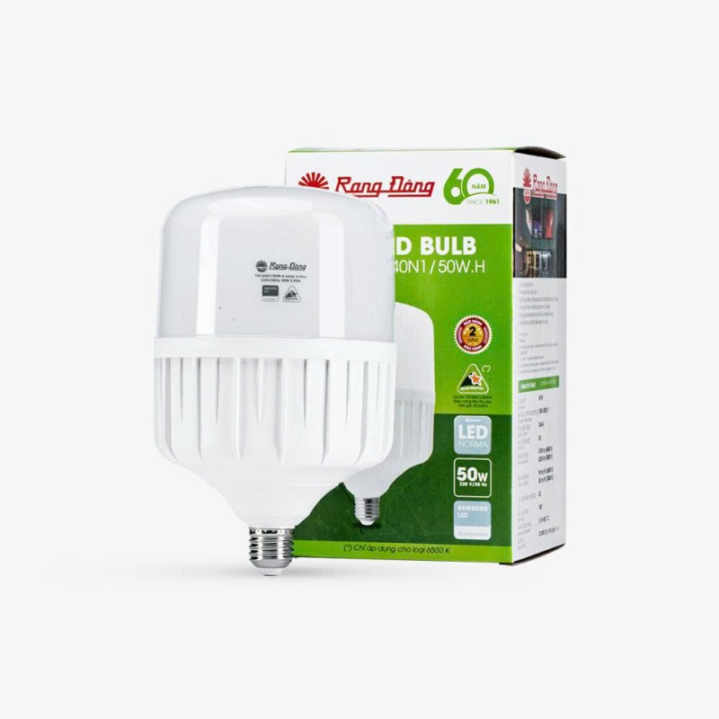 Bóng đèn LED bulb trụ nhôm nhựa TR140N1 50W