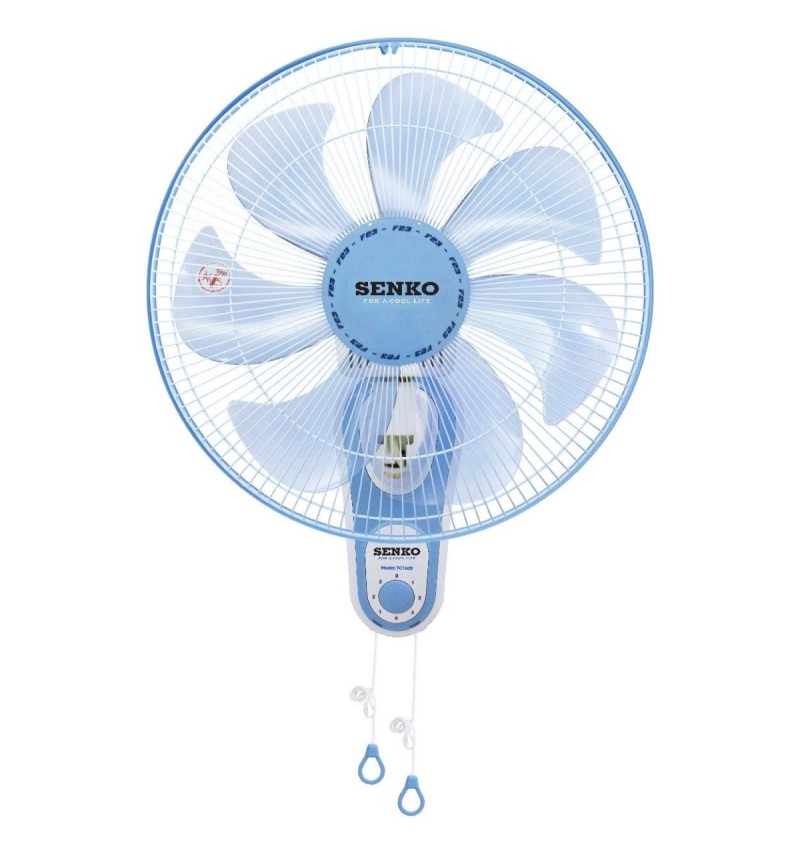 TC 1620 - QUẠT TREO TƯỜNG SENKO 2 DÂY - 7 CÁNH, CỐNG SUẤT 65W - 3 CẤP ĐỘ GIÓ - BẢO HÀNH 24 THÁNG.