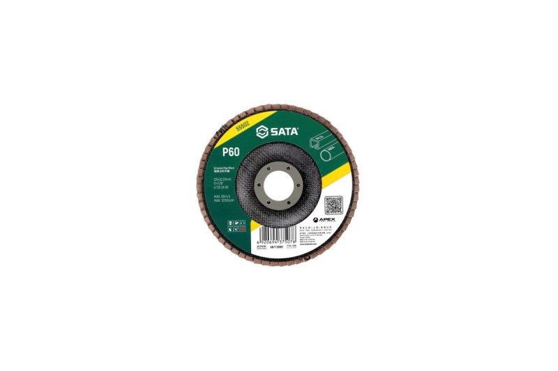 Nhám Xếp Zirconia Cao Cấp 125×P60×22.23mm Sata 55502