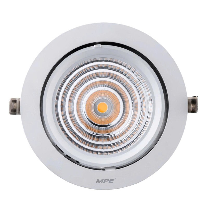 LED Downlight âm trần Chiếu điểm, Điều chỉnh hướng sáng 50W ánh sáng trung tính DLA-50N