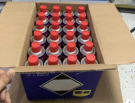 Thùng 24 Chai Xịt Đa Năng Bôi Trơn Chống Rỉ Sét WD 40 (412ml)