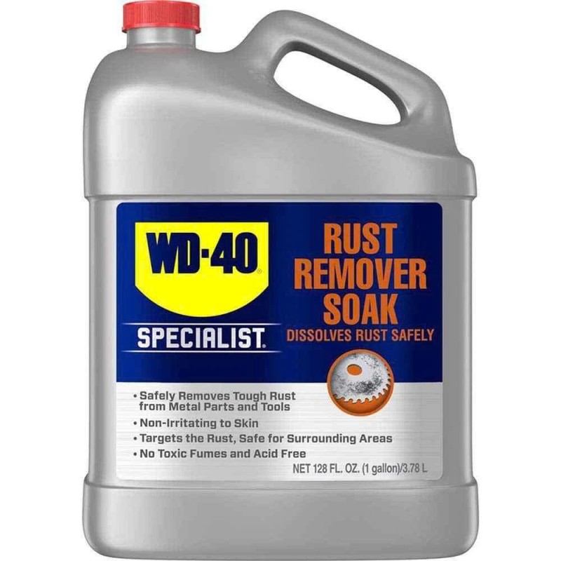 Bình Dung Dịch Ngâm Tẩy Rỉ Sét 1 Gallon 3.78L WD 40 Rust Remover Soak