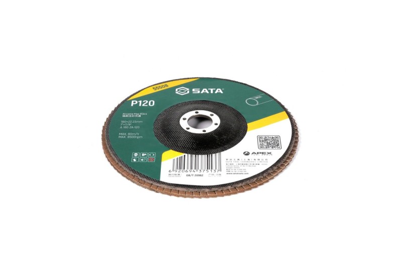 Nhám Xếp Zirconia Cao Cấp 180×P120×22.23mm Sata 55508