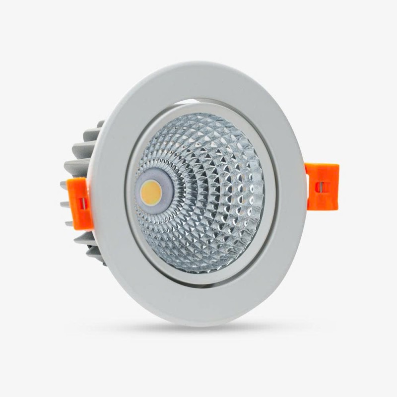 Đèn LED âm trần Downlight xoay góc AT40 95/12W