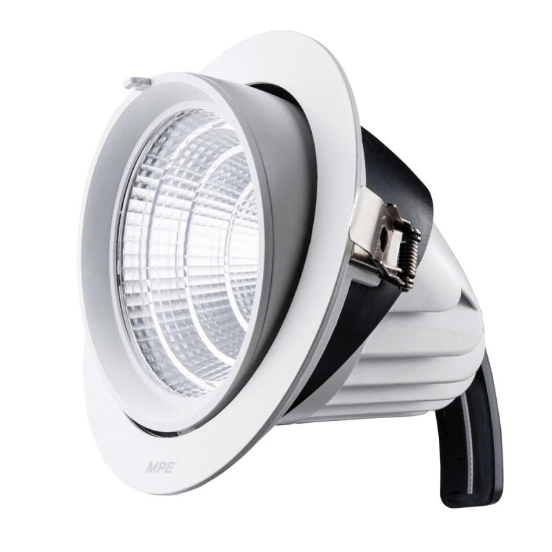 LED Downlight âm trần Chiếu điểm, Điều chỉnh hướng sáng 50W ánh sáng trung tính DLA-50N