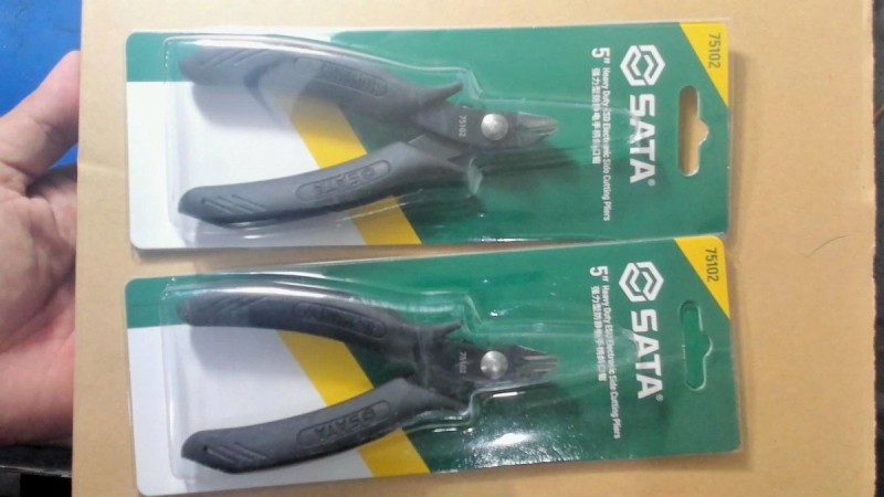 Kìm Cắt Chân Linh Kiện Điện Tử 9inch - 125mm Sata 75102